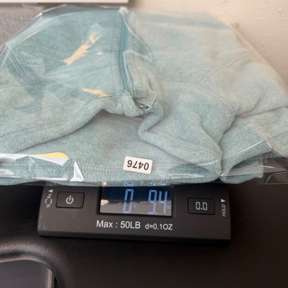 Eddie Bauer Womens Quarter Zip Fleece Pullover Heathered Green Size M - Picture 7 of 7